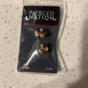 Pierced Nation Acrylic Plugs, stretchers, earrings
